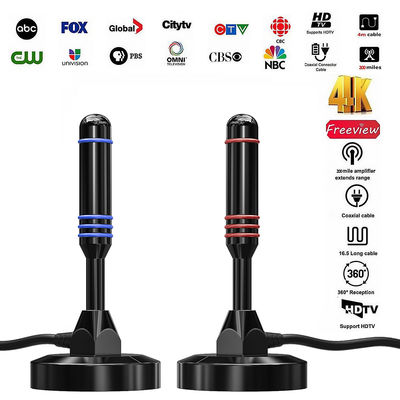 FTA HE Digital Free WiFi Round Directional TV Antenna with Enhanced Signal Strength