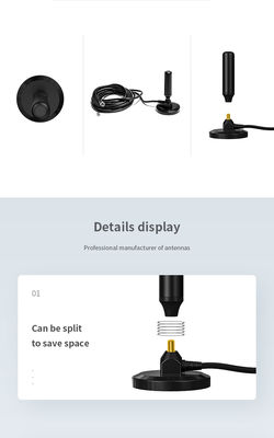 Private Mold Dual Frequency Rubber Indoor Digital Satellite Automobile TV Antenna