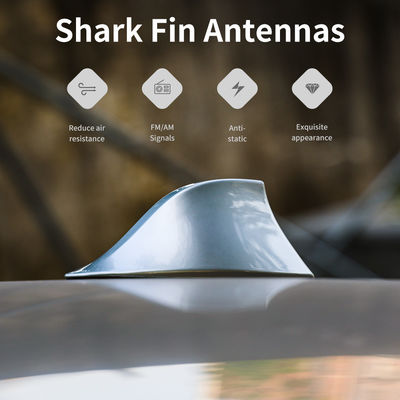Universal 88-108 FM Range 28DBI Gain Long Range DAB Car FM AM Radio Shark Fin Antenna