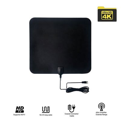 High Gain UHF VHF Digital Indoor TV Antenna with CE/FCC/ROHS/ISO9001 2000 Certificate