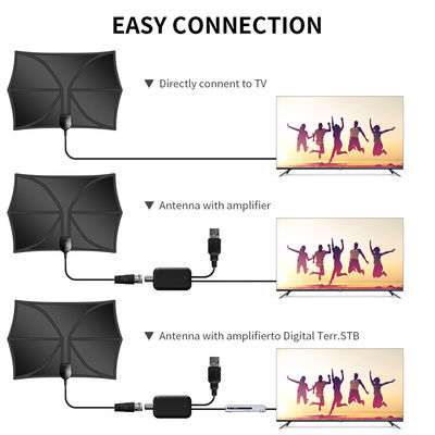 Indoor 5g 4k Yagi Exterior Aerial For Plug 75 Ohm Digital Outdoor Cable Adapter Gold Tv Antenna