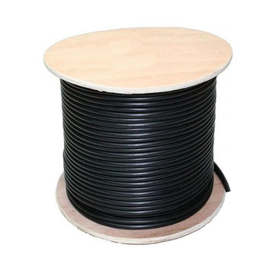 Highly Braid Shielded Coil Wire CCC CE ISO 10-100m 12 Core and Radio Coaxial RG6 Cables