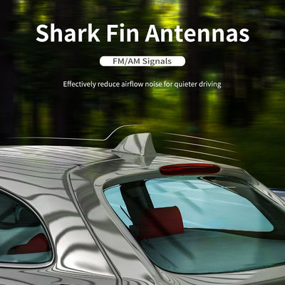 1978-1982 Year Black Waterproof Auto Signal Decoration Roof Dummy Automatic Shark Fin Car Antenna Aerial