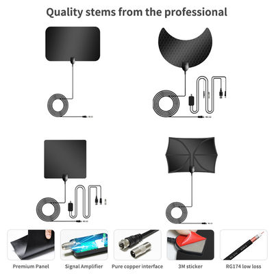 Yes 4k Internal Outdoor Digital TV Antenna IEC/F male or customized with 28dBi Gain