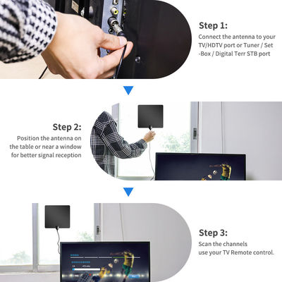 Yes 4k Internal Outdoor Digital TV Antenna IEC/F male or customized with 28dBi Gain
