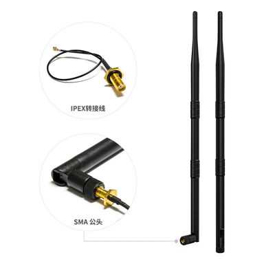 Vertical Polarization 2.4GHz 5GHz Antenna for Folded Dipole Omni Directional Wifi Router