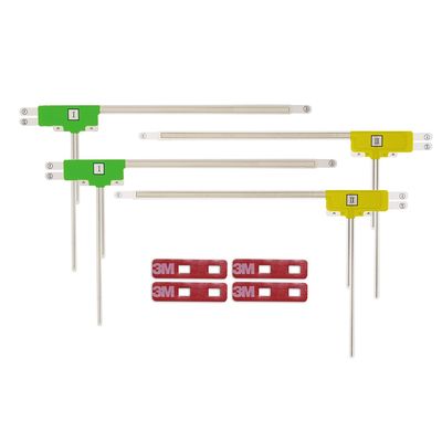 5dBi Gain High Sensitivity Film Antenna for Ordinary Cars in L-Type One-Segment Design