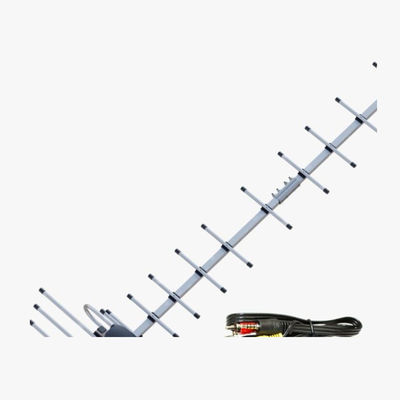 VHF174-230/UHF470-862 Frequency Range Roof Mount Indoor Outdoor HD Digital TV Antenna