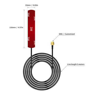 Vertical Polarization Input Maximum CW Power 50W Patch Antenna for Wifi GSM 4G 5G