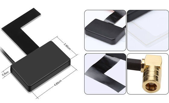 Compact and Durable DAB Active Car Radio Patch Antena with 12 Volt Supply Requirement