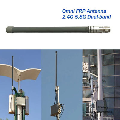 15dbi Active Fiberglass Antenna for Outdoor DAB Reception Max Input Power 75 OHM