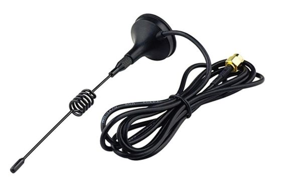 433 MHz Unity Gain Omni Antenna Magnetic Base and Male TS9 Connector 50 ohms Impedance