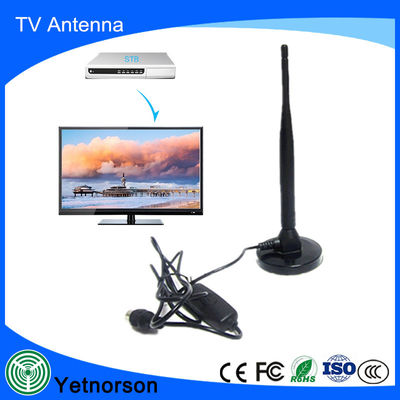 DC 3.3-5.0V Supply Voltage Active Digital TV Antenna with LED Booster 170-230/470-862MHz