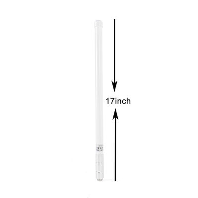 Customized Connector White Fiberglass Antenna for 868MHz/915MHz Outdoor WiFi 2.4G/5.8G