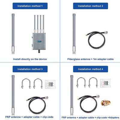 1Max High Gain Hotspot Fiberglass Antenna for Outdoor 868mhz 915mhz Omni Directional