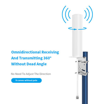 Maximum input power 50w Pole Mounted 4G/LTE 698-2700mhz Outdoor Omni Antenna