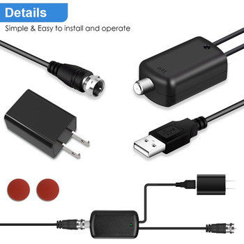 Enhance Your TV Viewing Experience with this Amplifier Frequency Range 470-862 MHz