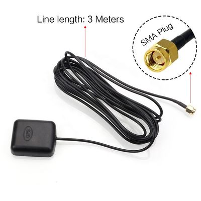 Supply 29dBi Car GPS Antenna with DC 3.3-5.0V Supply Voltage and R.H.C.P Polarization