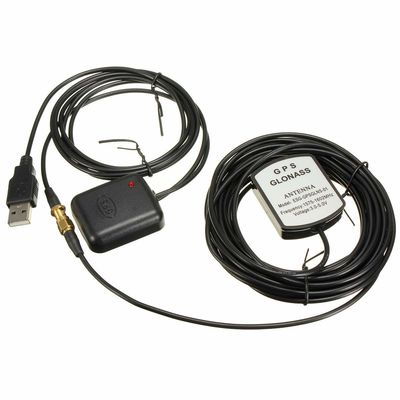 30dbi Waterproof GPS Antenna Receiver Transmitter with USB Port and 50Ω Input Impendence