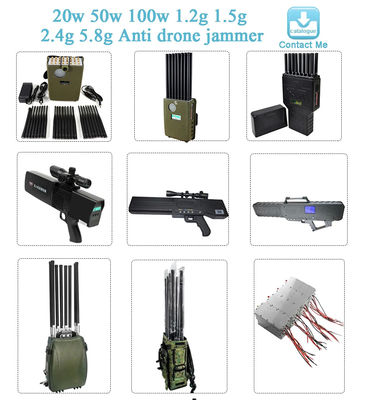 Input Power dBm ≤0-20dBm Anti UAV Jamming Module 1.5g 1.2GHz 5.8g Detector Drone GPS