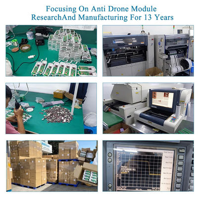 Input Power dBm ≤0-20dBm Anti UAV Jamming Module 1.5g 1.2GHz 5.8g Detector Drone GPS