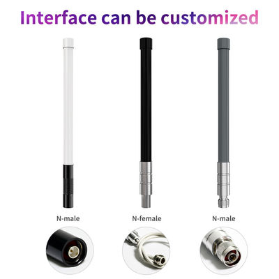 High Gain Wifi Amplifier Antenna Made of Fiberglass for 50 Impedance and V.S.W.R ≤2