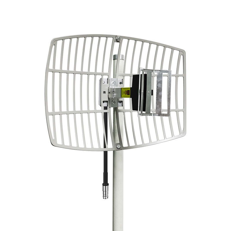 50W White Waterproof SMA Connector WiFi Tower Telecommunication Parabolic Dish Grid Communication Antennas