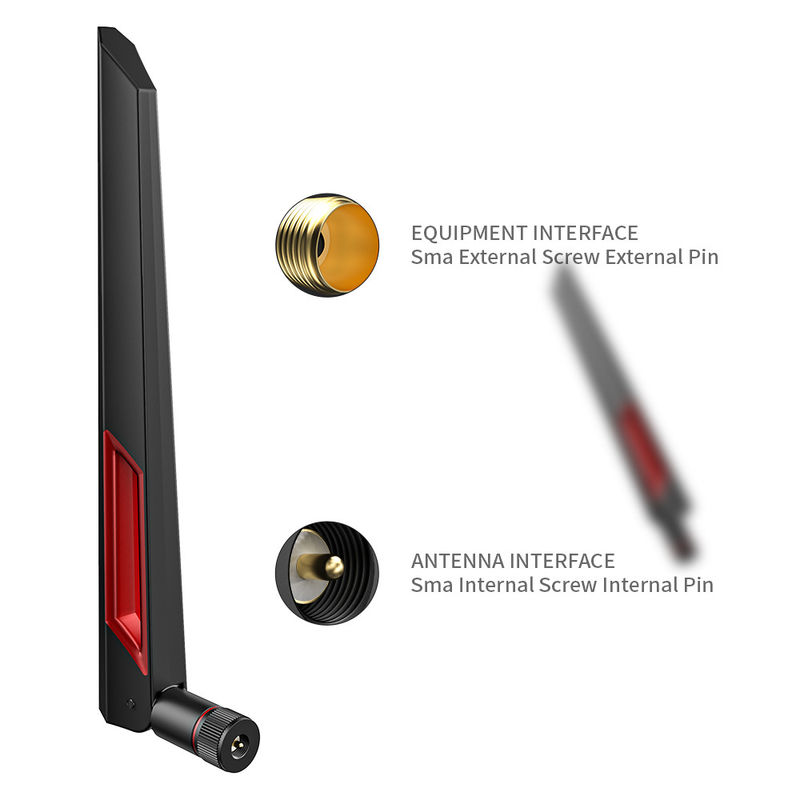 Long Range 50W LTE MIMO External Directional 5G 4G Rubber Router WiFi Outdoor Antenna